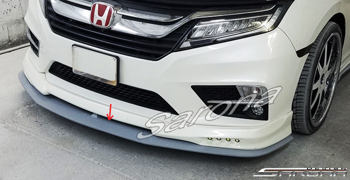 Custom Honda Odyssey  Mini Van Front Add-on Lip (2018 - 2020) - $290.00 (Part #HD-021-FA)